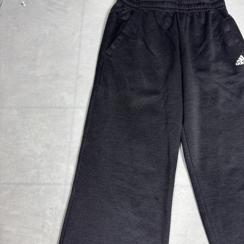Adidas‎ Climawarm Mens Track Pants Black Elastic Waist Straight Leg Activewear S - Picture 6 of 16